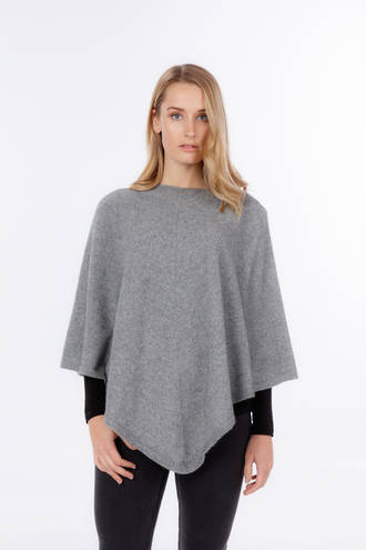 Merino Possum Poncho NB698